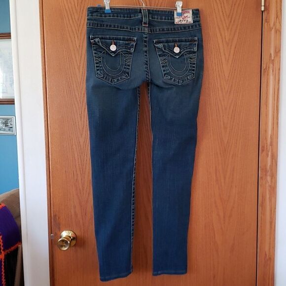 Very Nice True Religion Jeans Sz 28 ("Julie") Like New! - Picture 2 of 8